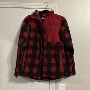 Men’s Columbia Buffalo Plaid fleece jacket